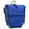 vidaXL Bolsa de Bicicleta Azul 32,5 x 17 x 57 cm Poli&eacute;ster