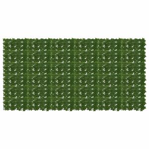 vidaXL Tela de Varanda com Folhas Verde 300 x 150 cm