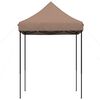 vidaXL Tenda de Festa Castanho 200 x 200 x 306 cm Tecido Oxford