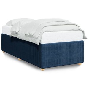 vidaXL Estrutura de cama sem colch&atilde;o 80x200 cm azul