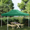vidaXL Teto para tenda de festas 4,5x3 m 270 g/m&sup2; verde