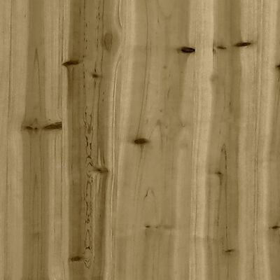 vidaXL Sofá de centro 120x80 cm madeira de pinho impregnada