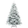 vidaXL &Aacute;rvore de Natal Artificial com 300 LEDs Branco 240 cm PE e PVC