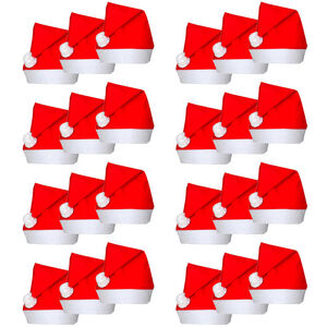 Conjunto 24 chap&eacute;us Pai Natal