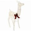 vidaXL Rena de Natal 3D LOVIISA 200 LED Branco quente 96 x 40 x 140 cm