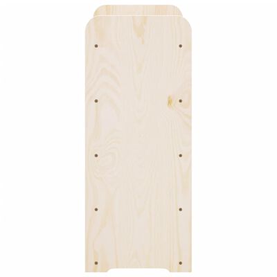 vidaXL Garrafeira c/ tábua no topo 67,5x25x60 cm madeira pinho maciça
