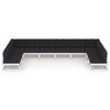 vidaXL 10 pcs conj. lounge de jardim c/ almofad&otilde;es pinho maci&ccedil;o branco