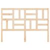 vidaXL Cabeceira de cama 166x4x104 cm pinho maci&ccedil;o
