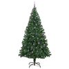 vidaXL &Aacute;rvore de Natal Artificial Verde 240 cm PVC, A&ccedil;o e Pl&aacute;stico
