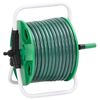 vidaXL Enrolador de p&eacute; c/ conj. de encaixe de mangueira 0,5" 20 m PVC