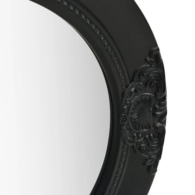 vidaXL Espelho de parede estilo barroco 50 cm preto