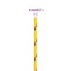 vidaXL Corda de barco 6 mm 250 m polipropileno amarelo