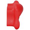 vidaXL Agarras de Escalada 12 pcs Vermelho 100 x 67 x 43 mm PP