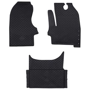 vidaXL Tapete de carro 3 unid. Ajust&aacute;vel para Iveco DAILY 2014-