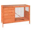 vidaXL Coelheira 103x44x69,5 cm pinho maci&ccedil;o castanho