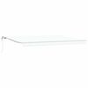 vidaXL Toldo Retr&aacute;til Manual Branco 500 &times; 350 cm tecido