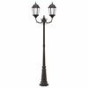 vidaXL Luz de Jardim Bronze 235 cm Alumínio
