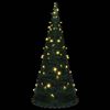 vidaXL &Aacute;rvore Natal pop-up artificial pr&eacute;-iluminada 210 cm verde