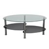 vidaXL Mesa de centro com design exclusivo, preto