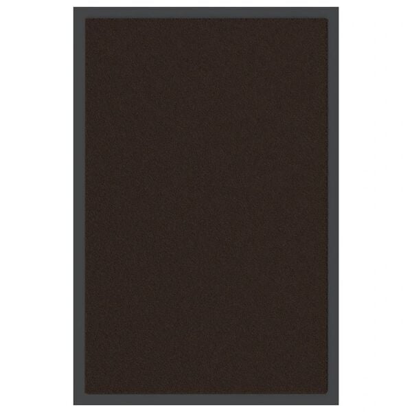 vidaXL Tapete de porta 40x60 cm castanho