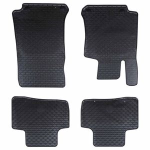 vidaXL Tapete de carro 4 pcs Preto Adequado para GLC 2016-2022