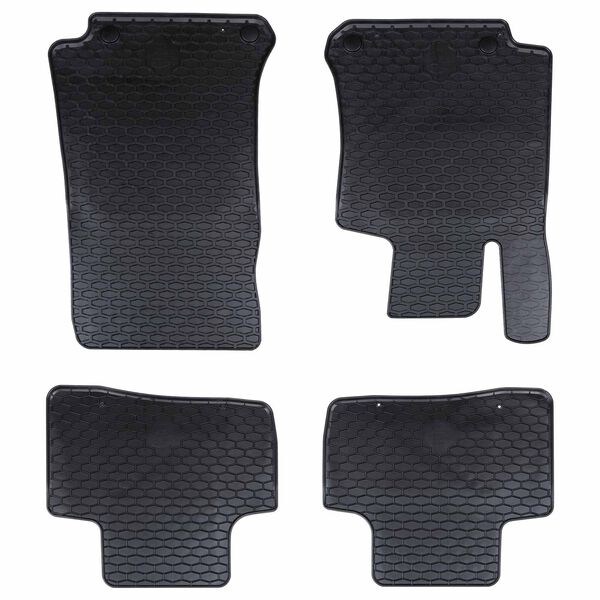 vidaXL Tapete de carro 4 pcs Preto Adequado para GLC 2016-2022