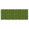 vidaXL Tela de Varanda com Folhas Verde e Amarelo 200 x 75 cm