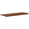 vidaXL Soleira de Janela Madeira Marrom 160 x 50 x 4,5 cm PVC