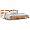 vidaXL Cama sem colch&atilde;o 180x200 cm pinho maci&ccedil;o castanho-mel