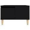 vidaXL Mesa de centro 55x55x36,5 cm derivados de madeira preto