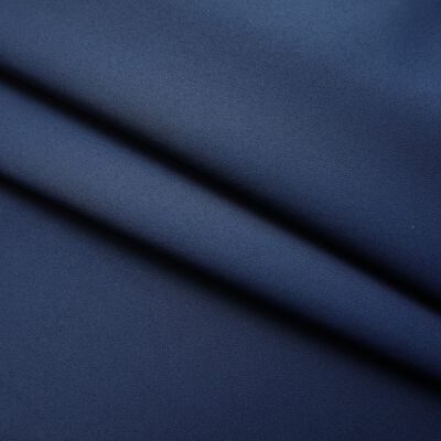 vidaXL Cortina blackout com ganchos 290x245 cm azul