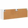vidaXL Arm&aacute;rio de TV de Parede 2 pcs Branco 59,5 x 31 x 40 cm