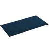 vidaXL Painel de parede 12 pcs 30x15 cm veludo 0,54 m² azul