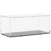 vidaXL Caixa expositora transparente 34x16x14 cm acr&iacute;lico