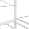 vidaXL Cama de Dia sem Colchão 100x190 cm aço branco