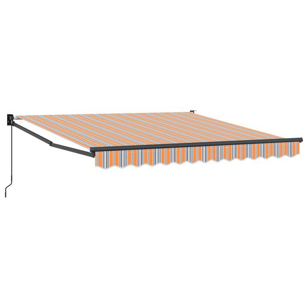 vidaXL Toldo Manual Multicolor 300 x 250 x 165 cm Poli&eacute;ster