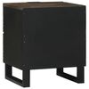 vidaXL Arm&aacute;rio de Cabeceira com gaveta 2 pcs Nogueira 40 x 33 x 46 cm