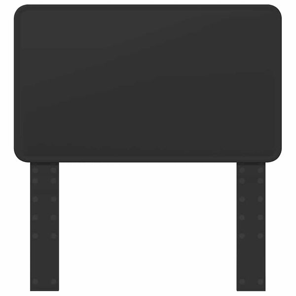 vidaXL Cabeceira com cabeceira Carvalho Preto 75 cm Madeira processada