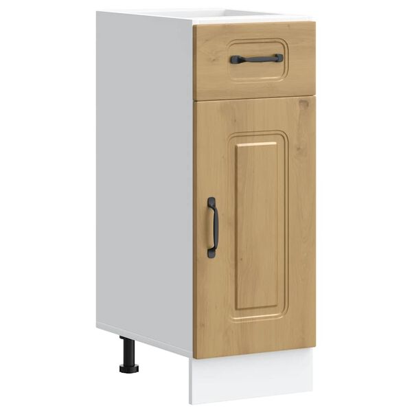 vidaXL Arm&aacute;rio de cozinha baixo Kalmar carvalho artesanal