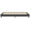 vidaXL Cama boxspring 120x200 cm tecido cinzento