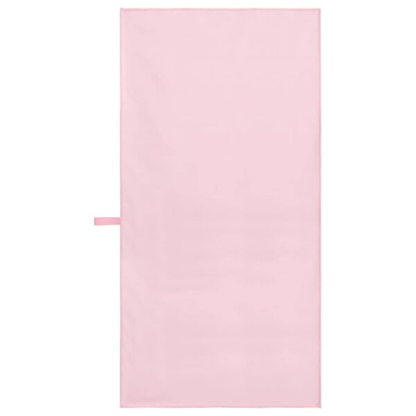 vidaXL Toalhas Esportivas 2 pcs Rosa 100 x 50 cm Poli&eacute;ster e poliamida