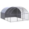 vidaXL Galinheiro de exterior 3x4x2 m a&ccedil;o galvanizado