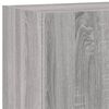 vidaXL M&oacute;vel parede TV 40,5x30x90 cm derivados de madeira cinza sonoma