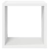vidaXL Prateleiras parede forma de cubo 2 pcs 26x15x26cm branco/sonoma