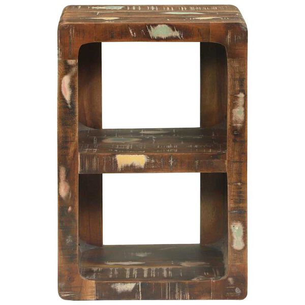 vidaXL Gabinete de TV Multicolor Madeira recuperada maciça