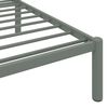 vidaXL Estrutura de cama 90x200 cm metal cinzento