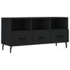 vidaXL M&oacute;vel de TV 102x36x50 cm derivados de madeira preto