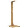 vidaXL Chuveiro Externo 219 cm Madeira Ac&aacute;cia Maci&ccedil;a e A&ccedil;o Inoxid&aacute;vel