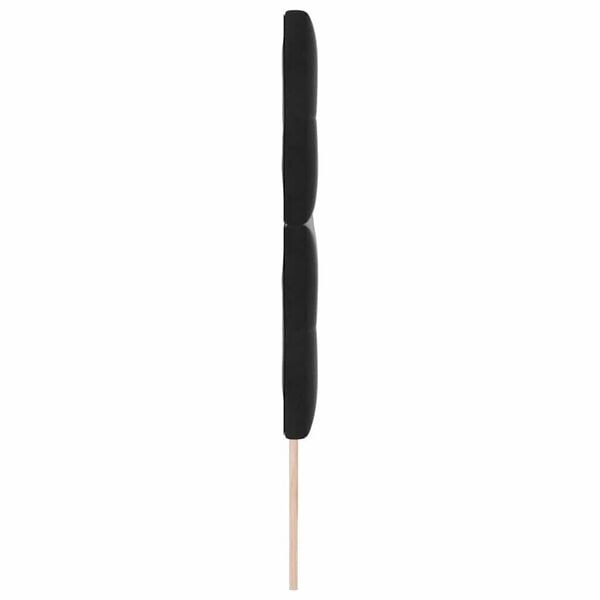 vidaXL Cabeceira com cabeceira Preto 180 cm Couro Sint&eacute;tico