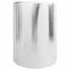 vidaXL Refletor de calor para radiador Prateado 30 x 0,6 m Polietileno